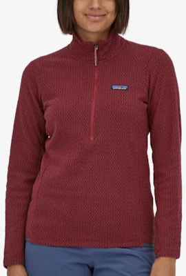 (W) Patagonia R1 Air Zip-Neck Fleece - Elástico, Transpirable, Secado Rápido. 40250 7