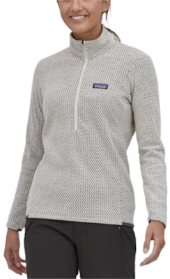 (W) Patagonia R1 Air Zip-Neck Fleece - Elástico, Transpirable, Secado Rápido. 40250 10