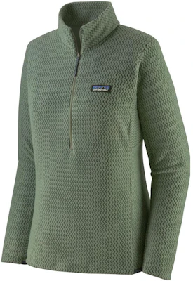 (W) Patagonia R1 Air Zip-Neck Fleece - Elástico, Transpirable, Secado Rápido. 40250 11