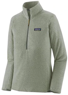 (W) Patagonia R1 Air Zip-Neck Fleece - Elástico, Transpirable, Secado Rápido. 40250 17