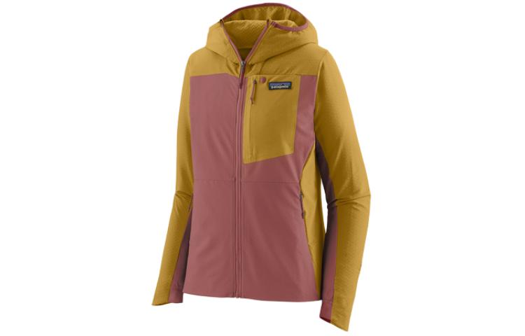 (Women) Patagonia  R1 Crossstrata Hoody Logo Fleece Jacket - Breathable & Stretchy. 85450 圖 13