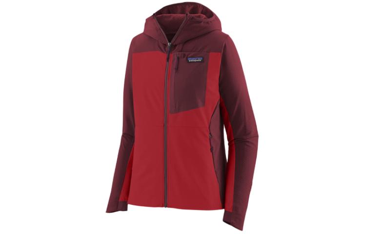 (Women) Patagonia  R1 Crossstrata Hoody Logo Fleece Jacket - Breathable & Stretchy. 85450 圖 6
