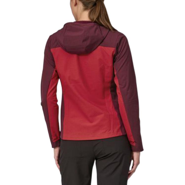 (Women) Patagonia  R1 Crossstrata Hoody Logo Fleece Jacket - Breathable & Stretchy. 85450 圖 9