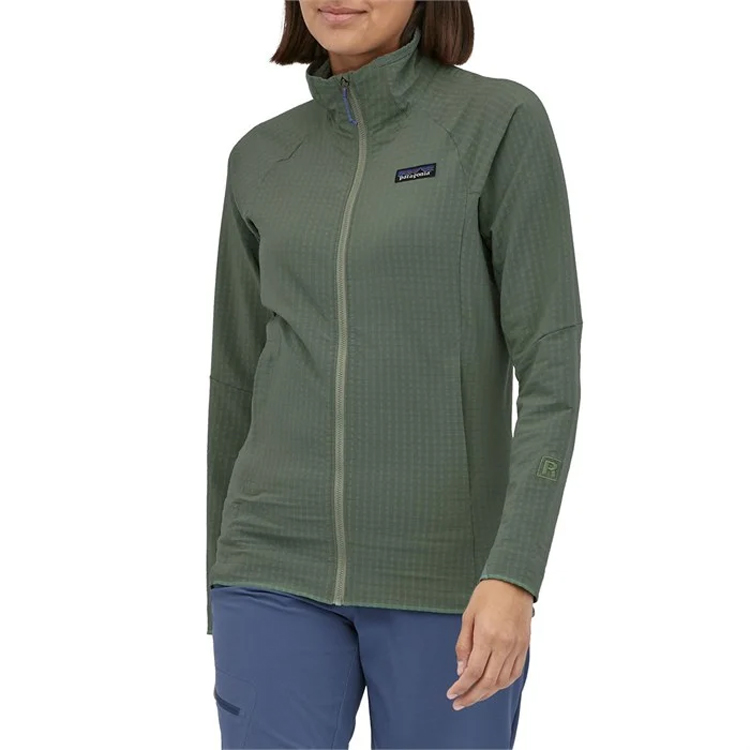 (Women) Patagonia  R1 TechFace Jacket - Stretchy, Breathable Fleece with Logo. 83660 圖 4