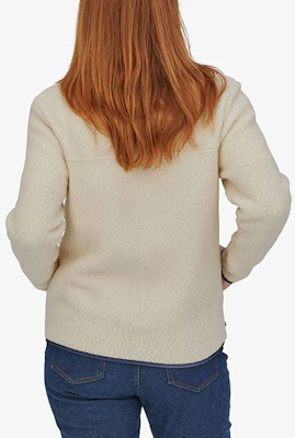(Women) Patagonia Retro Pile Fleece Jacket Windproof Warm Vintage Style 22795 Details for (Women) Patagonia Retro Pile Fleece Jacket Windproof Warm Vintage Style 22795