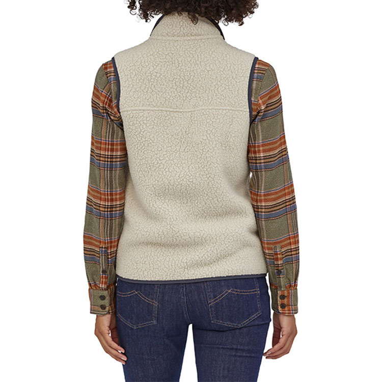 Purchase (W) Chaleco Polar Patagonia Retro Pile Color Sólido Diseño Cálido. 22826