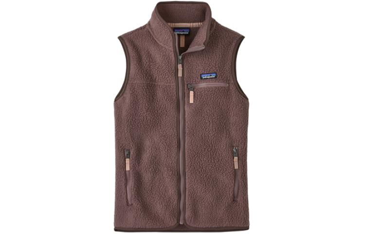 Cheap (W) Chaleco Polar Patagonia Retro Pile Color Sólido Diseño Cálido. 22826