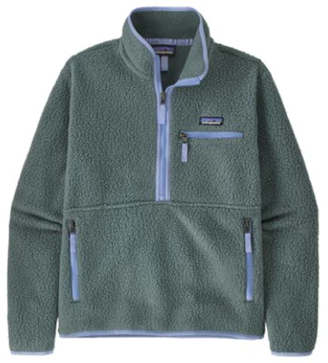 (W) 巴塔哥尼亞 Retro Pile 單色半拉鍊羊毛外套 22835 7