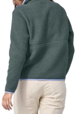 (W) 巴塔哥尼亞 Retro Pile 單色半拉鍊羊毛外套 22835 9