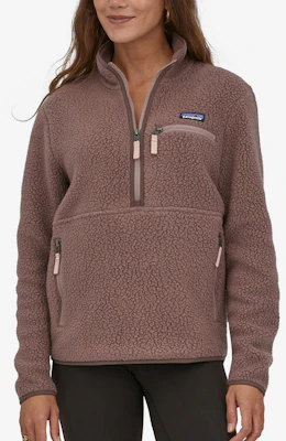 (W) 巴塔哥尼亞 Retro Pile 單色半拉鍊羊毛外套 22835 2