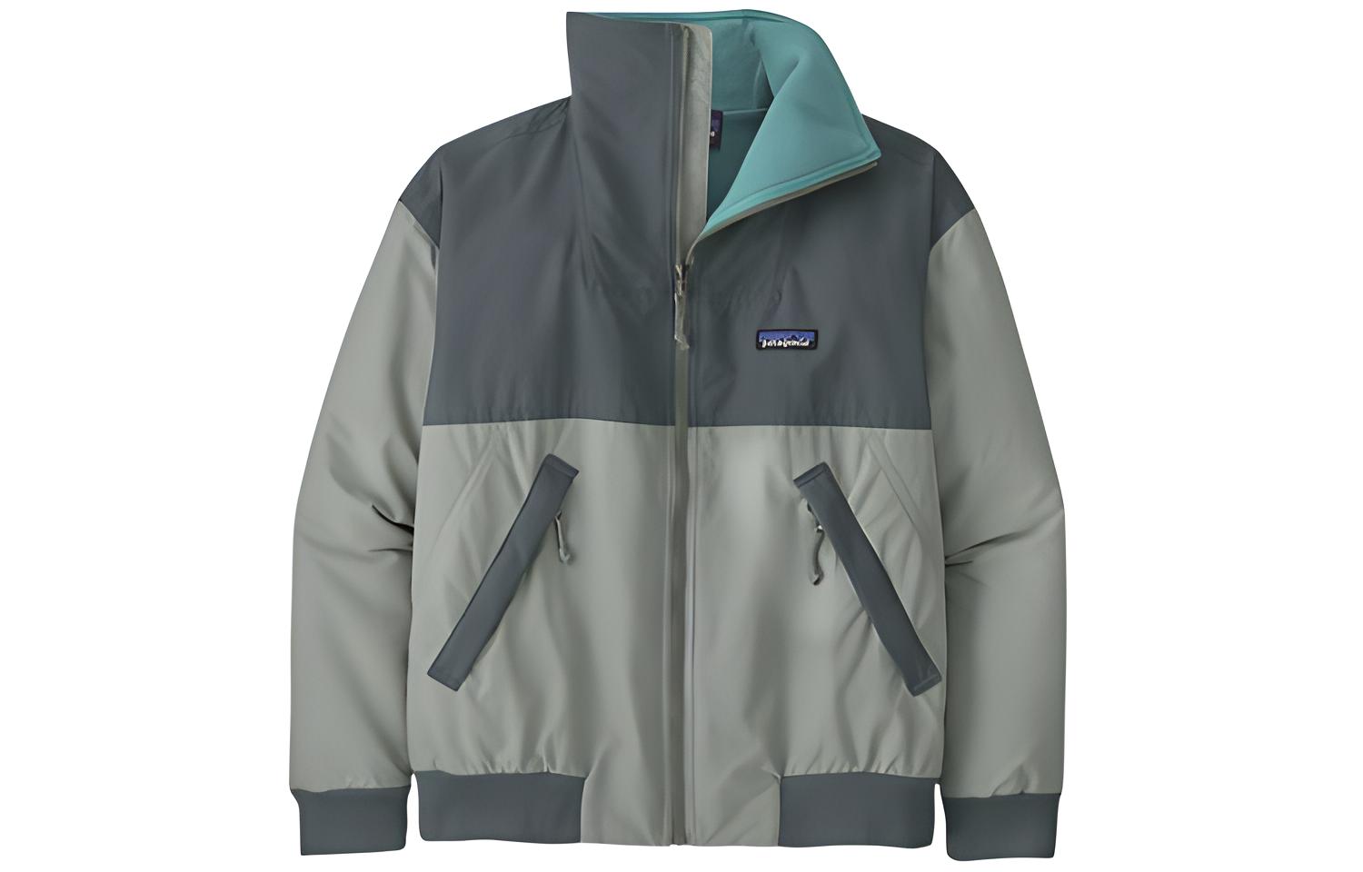 (Women) Patagonia  Shelled Synchilla Jacket Full-Zip Stand Collar Long Sleeve 23020