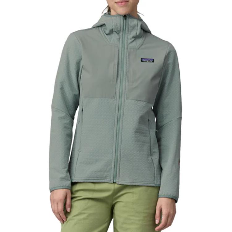 (Women) Patagonia  Slim Fit Zip Hoodie Jacket with Letter Logo. 85485 圖 5