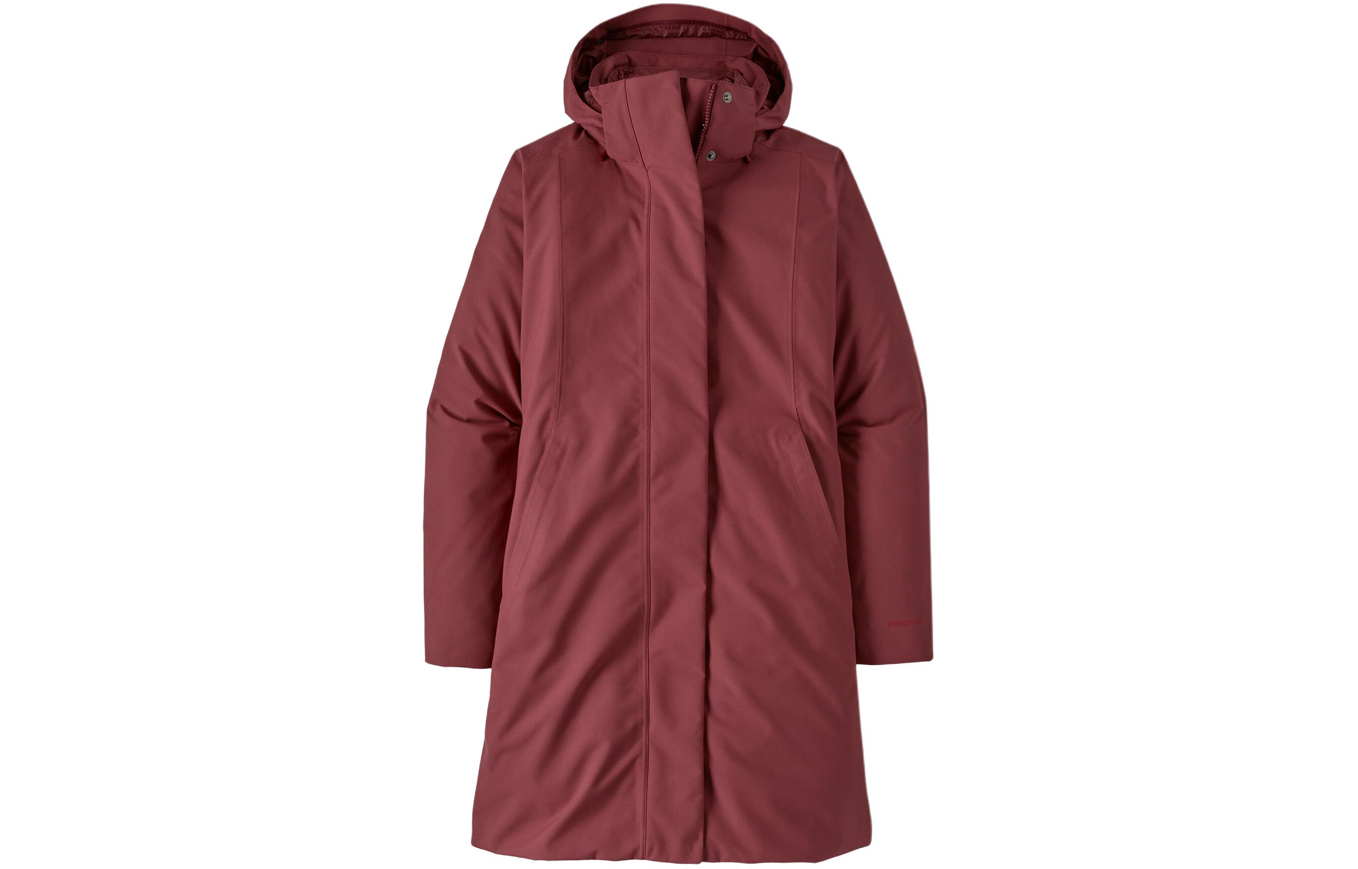 (Women) Patagonia  Solid 3-in-1 Mid-Length Hooded Parka Jacket with Zipper 28411-Clothing