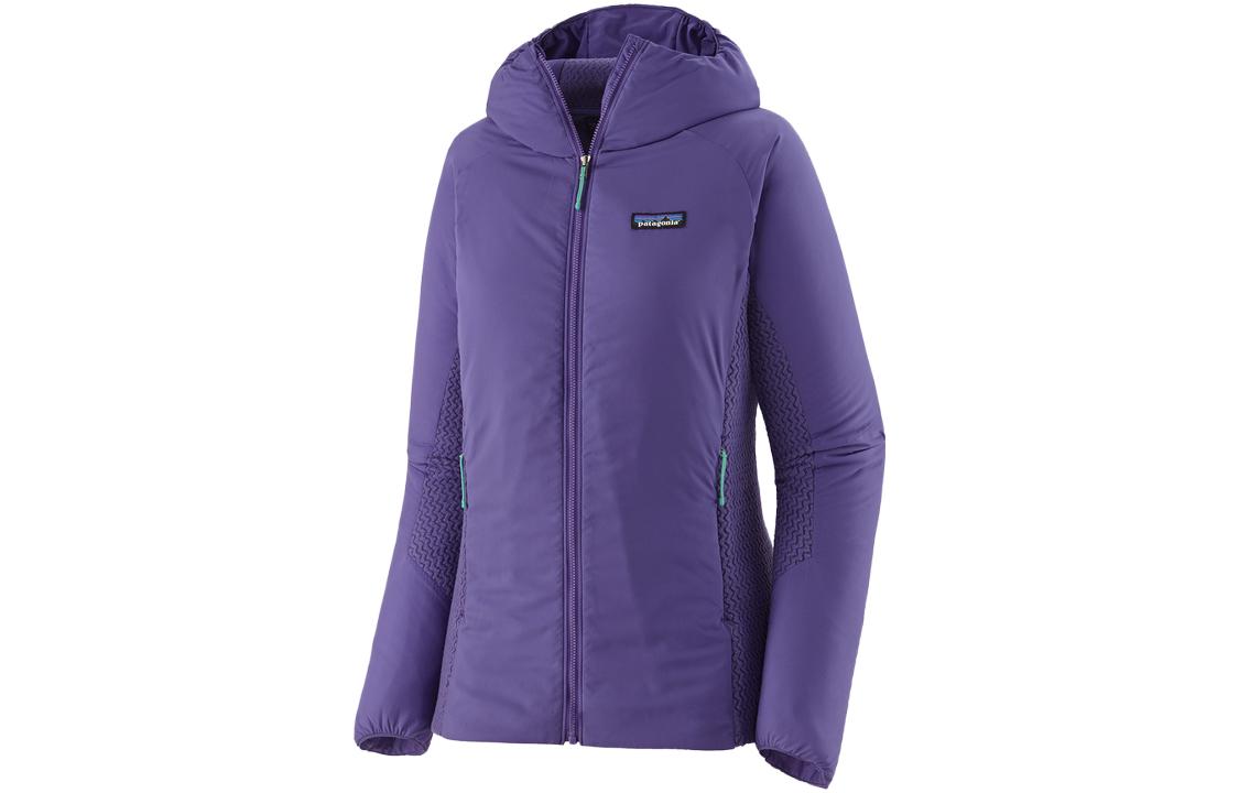 (Women) Patagonia  Solid Color Logo Print Zip-Up Jacket. 84426