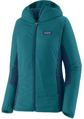 (W) Patagonia Jaket Zip-Up Logo Cetakan Warna Solid. 84426 4