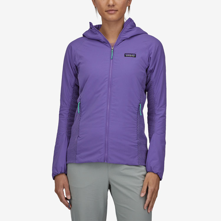 Details for (W) Patagonia Jaket Zip-Up Logo Cetakan Warna Solid. 84426