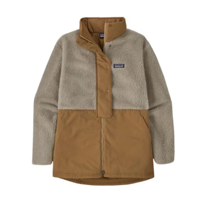 (Women) Patagonia Solid Color Zip-Up Stand Collar Jacket 22945