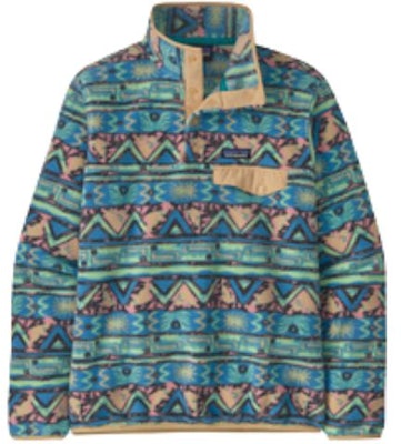 (W) Patagonia Synchilla Snap-T Forro Polar Cálido y Suave Jersey/Sudadera 25455 24