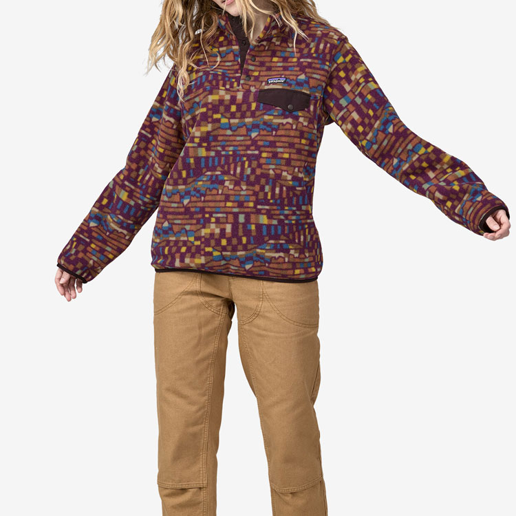 Sizing (W) Patagonia Synchilla Snap-T Forro Polar Cálido y Suave Jersey/Sudadera 25455