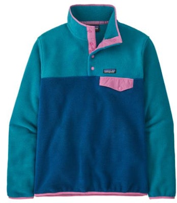(W) Patagonia Synchilla Snap-T Forro Polar Cálido y Suave Jersey/Sudadera 25455 1