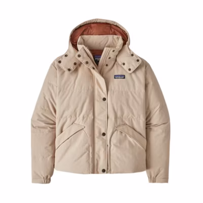 (Women) Patagonia Downdrift Waterproof Windproof Hooded Down Jacket Winter 600 Fill 20625