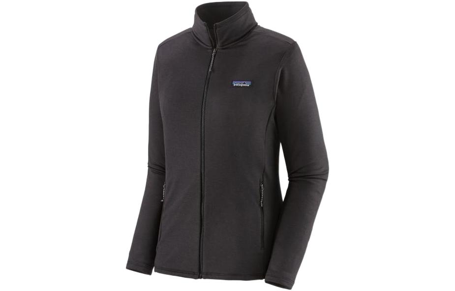(Women) Patagonia GBlis SS22 Solid Fleece Jacket with Logo Mock Neck 40515