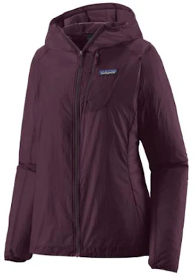(Women) Patagonia Houdini Jacket Solid Color Breathable Lightweight Zip Hoodie 24147 26