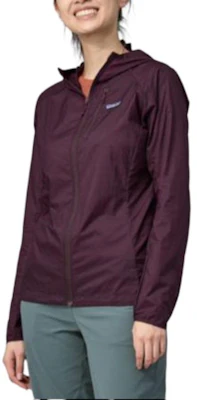 (Women) Patagonia Houdini Jacket Solid Color Breathable Lightweight Zip Hoodie 24147 27