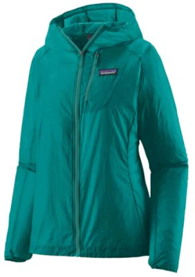 (Women) Patagonia Houdini Jacket Solid Color Breathable Lightweight Zip Hoodie 24147 28