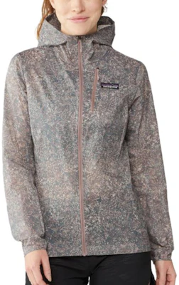 (Women) Patagonia Houdini Jacket Solid Color Breathable Lightweight Zip Hoodie 24147 30
