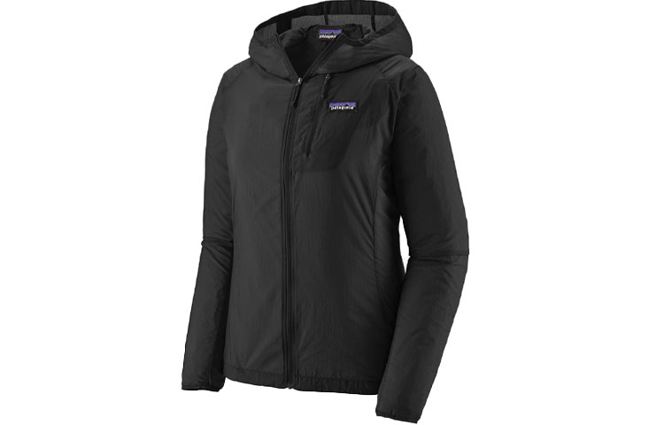Details for (Women) Patagonia Houdini Jacket Solid Color Breathable Lightweight Zip Hoodie 24147