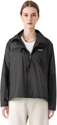 (Women) Patagonia Houdini Pullover Half-Zip Long Sleeve Sweatshirt 23435 3