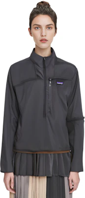(Women) Patagonia Houdini Pullover Half-Zip Long Sleeve Sweatshirt 23435 4