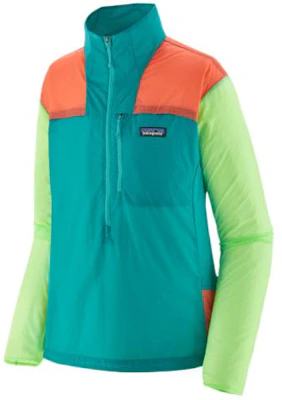 (Women) Patagonia Houdini Pullover Half-Zip Long Sleeve Sweatshirt 23435 Details for (Women) Patagonia Houdini Pullover Half-Zip Long Sleeve Sweatshirt 23435