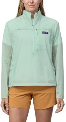 (Women) Patagonia Houdini Pullover Half-Zip Long Sleeve Sweatshirt 23435 Cheap (Women) Patagonia Houdini Pullover Half-Zip Long Sleeve Sweatshirt 23435