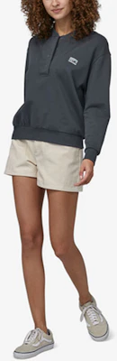 (Women) Patagonia Loose Fit Badge Print Long Sleeve Sweatshirt 26355 3