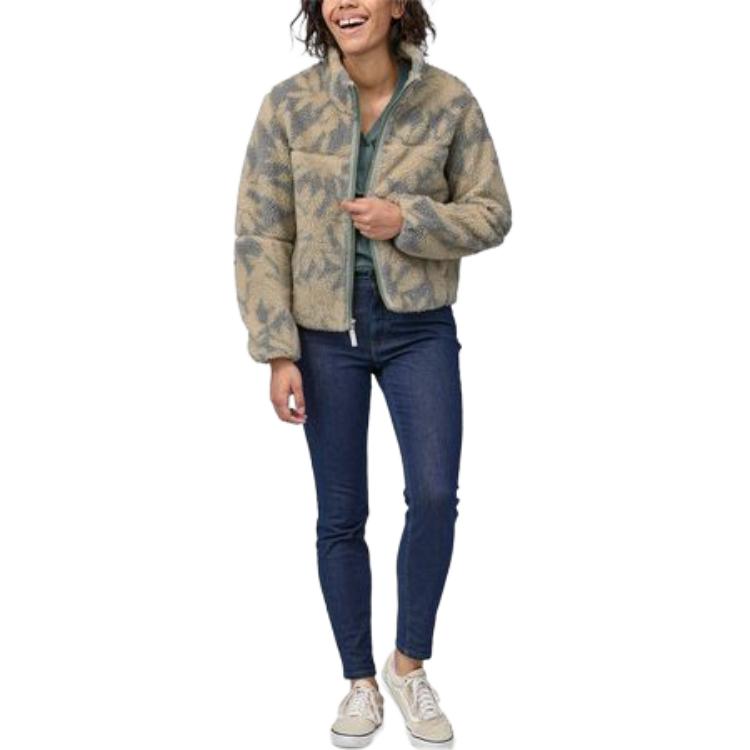 Sizing (Women) Patagonia Lunar Dusk Fleece Zip Jacket Long Sleeve Outerwear 23090-FuFu