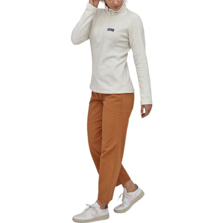 Cheap (Women) Patagonia Micro D SS23 Half-Zip Pullover Fleece Long Sleeve Top 26278