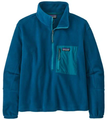 (Women) Patagonia Microdini SS23 Colorblock Fleece Half-Zip Pullover Jacket 26260 4