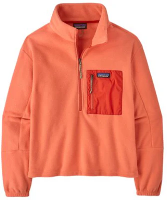 (Women) Patagonia Microdini SS23 Colorblock Fleece Half-Zip Pullover Jacket 26260 15