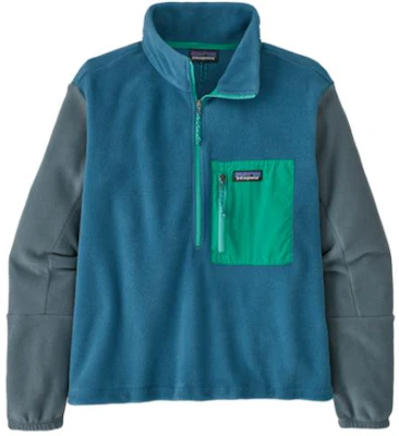 (Women) Patagonia Microdini SS23 Colorblock Fleece Half-Zip Pullover Jacket 26260 Purchase (Women) Patagonia Microdini SS23 Colorblock Fleece Half-Zip Pullover Jacket 26260