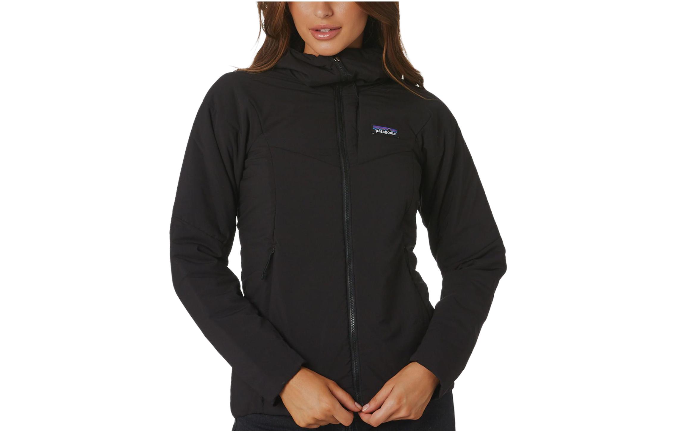 (Women) Patagonia Nano-Air  Slim Fit Hoodie Jacket Black 84267