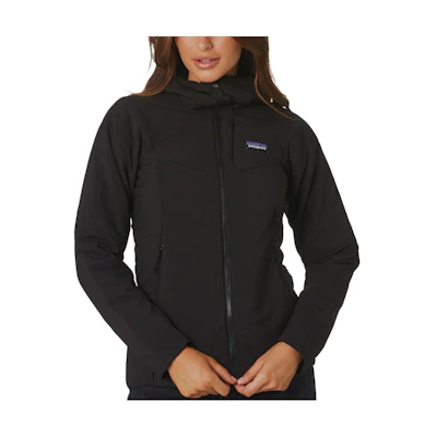 (Women) Patagonia Nano-Air Slim Fit Hoodie Jacket Black 84267