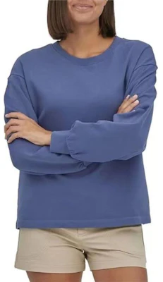 (Women) Patagonia Organic Cotton Essential Pullover Sweatshirt - Relaxed Fit 26365 4