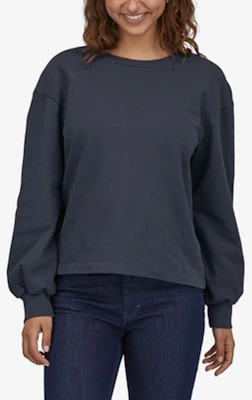 (Women) Patagonia Organic Cotton Essential Pullover Sweatshirt - Relaxed Fit 26365 1