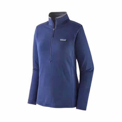 (Women) Patagonia R1 Daily Zip-Neck Fleece Jacket Breathable Durable Pullover 40505