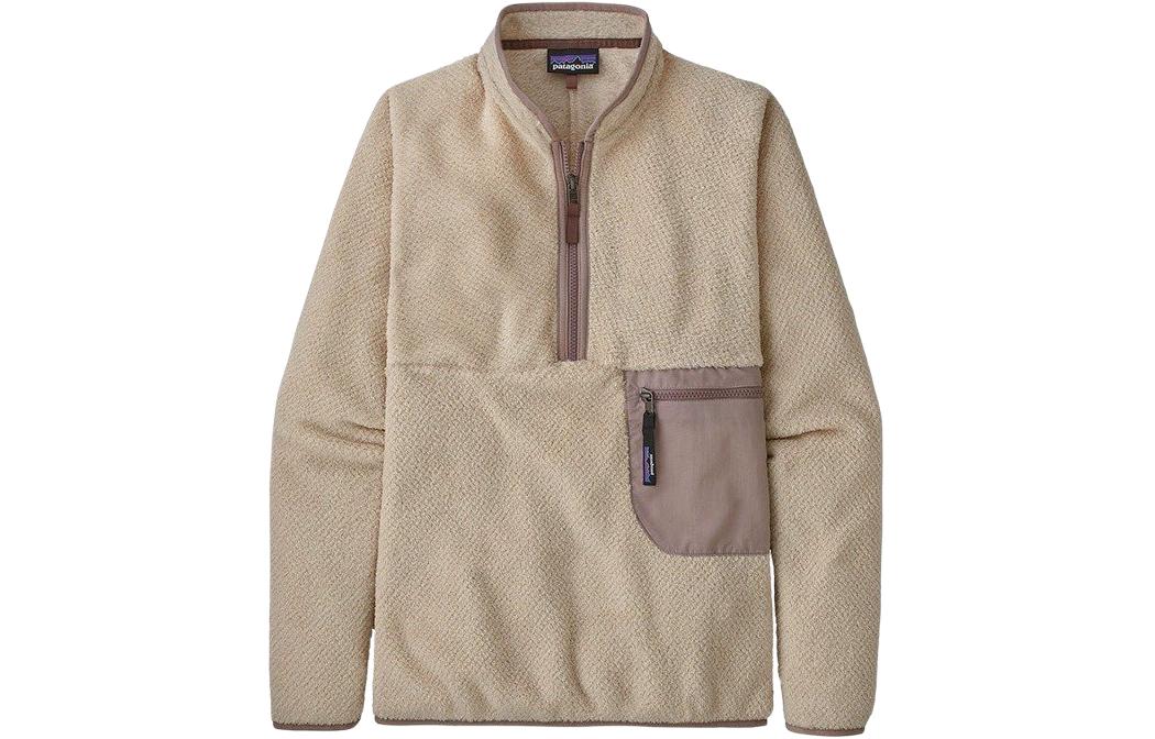 Order (Women) Patagonia Re-Tool 1/2 Zip Pullover Fleece Sweatshirt Black 25340