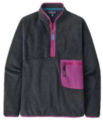 (Women) Patagonia Re-Tool 1/2 Zip Pullover Fleece Sweatshirt Black 25340 Lookbook (Women) Patagonia Re-Tool 1/2 Zip Pullover Fleece Sweatshirt Black 25340