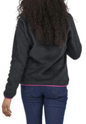 (Women) Patagonia Re-Tool 1/2 Zip Pullover Fleece Sweatshirt Black 25340 Purchase (Women) Patagonia Re-Tool 1/2 Zip Pullover Fleece Sweatshirt Black 25340