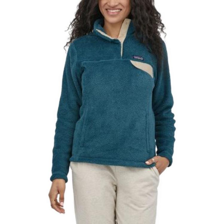 Purchase (Women) Patagonia Re-Tool Snap-T Fleece Pullover Solid Half-Zip Sweater 25443